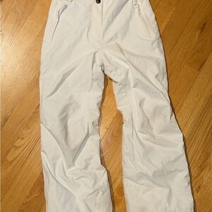 Rossignol Kids white snow pants size 8